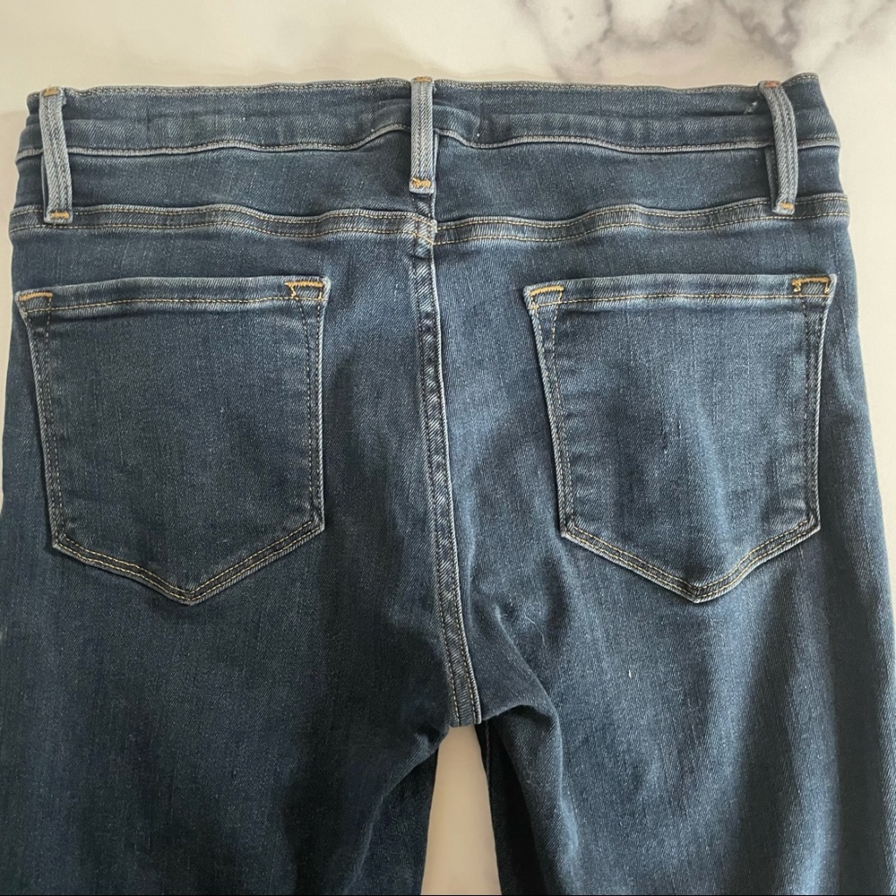 FRAME Le Skinny De Jeanne Fayette Jeans Sz 28 - Picture 6 of 8
